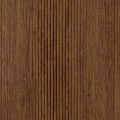 Florentine Walnut Woodmatt V-Groove cabinet colour