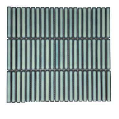 Vintage Stack Sage Gloss Green Chip Size: 12x92mm Sheet Size:282x308mm