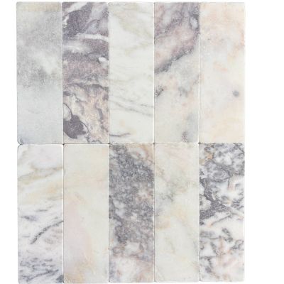 Subway Viola Tumbled 200x65x10mm