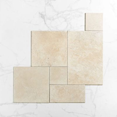 Aquitaine Beige Matt French Pattern