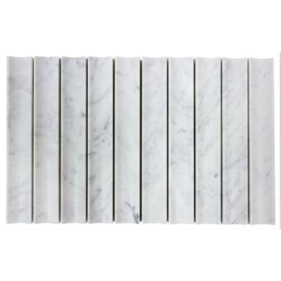 Apollo Concave Carrara Honed 