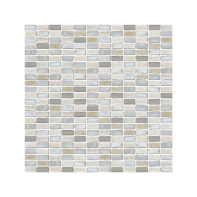 Boheme White Glass S-Mosaics