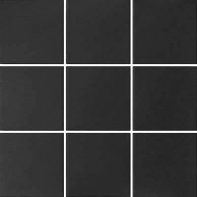 Arkitekt Uni Black Matt 100x100mm