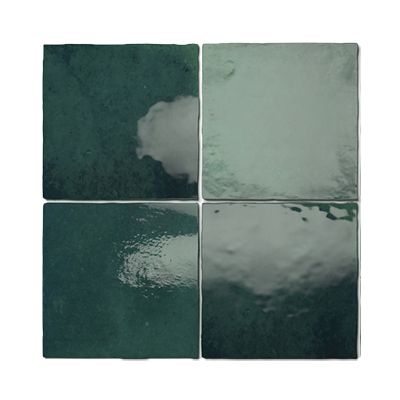 Artisan Moss Green Gloss Square
