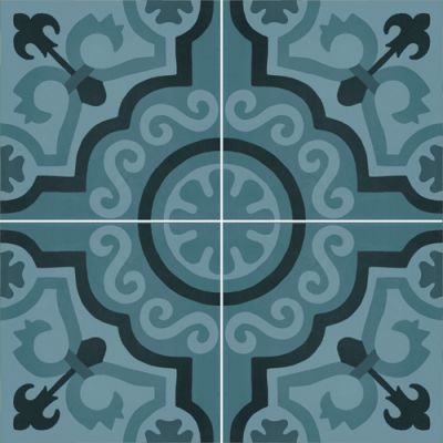 D_Segni Blend 2 Azzurro Deco Matt