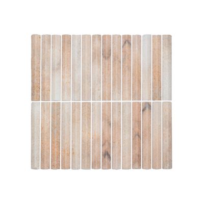 Stone Sticks Rosa Honed Mosaics