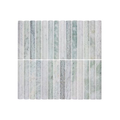 Stone Sticks Mint Green Mosaics