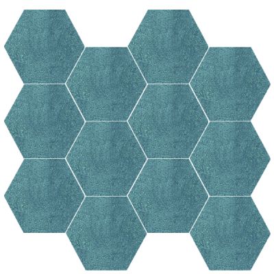 Bloom Emerald Hexagon Mosaic Matt