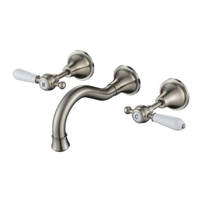 Bordeaux Wall Spa And Sink Set PVD
Brushed Nickel