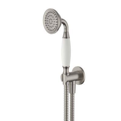 Bordeaux Hand Shower On Bracket PVD
Brushed Nickel