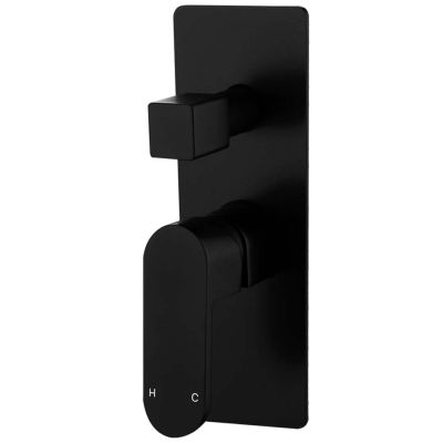 Eva Mini Shower Diverter Mixer Electroplated
Matt Black