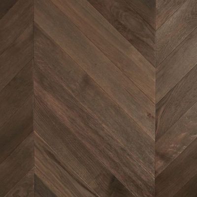 De Marque Oak Parquetry T&G Chevron Mink Grey