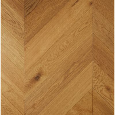 De Marque Oak Parquetry T&G Chevron Cognac