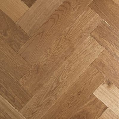 De Marque Oak Parquetry T&G Herringbone Cognac