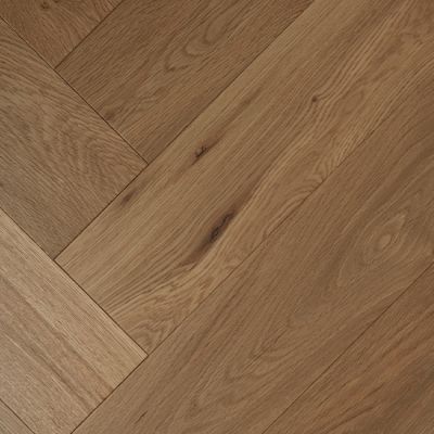 De Marque Oak Parquetry T&G Herringbone Latte