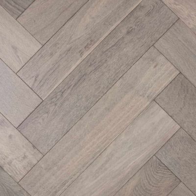 De Marque Oak Parquetry T&G Herringbone Storm