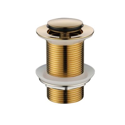 32Mm Pop-Up Waste Non Overlow PVDPolished Brass