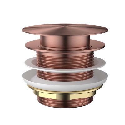 40Mm Pop-Up Waste For Baths
With Pull Out Centre PVDChampagne