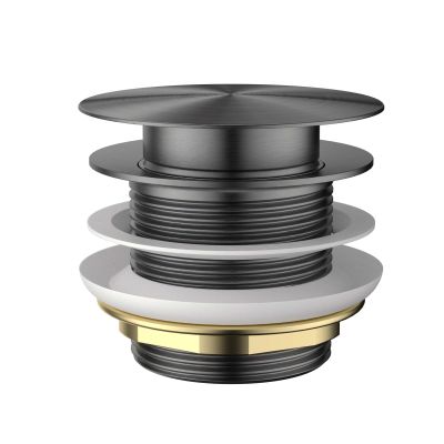 40Mm Pop-Up Waste For Baths
With Pull Out Centre Electroplated
Gunmetal