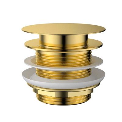 40Mm Pop-Up Waste For Baths
With Pull Out Centre PVDPolished Brass