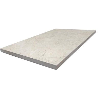 Tundra Extra Marfil Bullnose-Square Edge