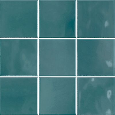 Retromix Teal Blue Glossy Non Rectified