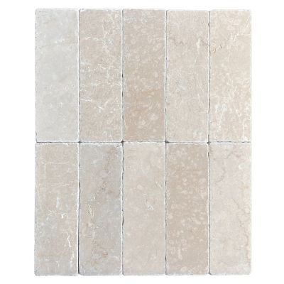Subway Botticino Tumbled 200x65x10mm