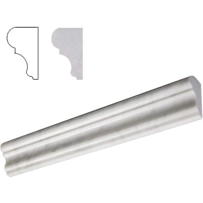 Carrara Bullnose Capping 50x28x305mm