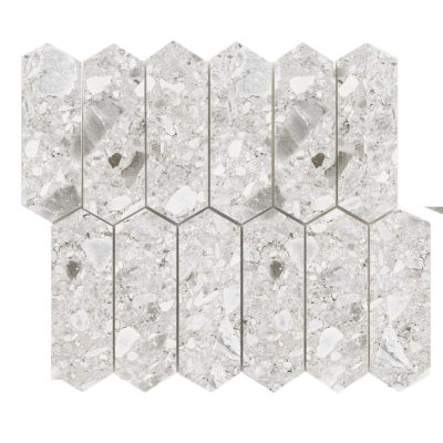 Ceppo Stone Medium Picket Mosaic SurfaceTec