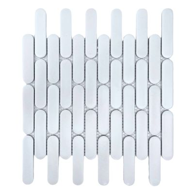 Connect White Matt Chip Size 23x98mm Sheet Size 300x300mm