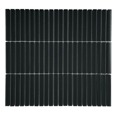 Vintage Stack Black Matt Chip Size 12x92x8mm Sheet Size 282x308