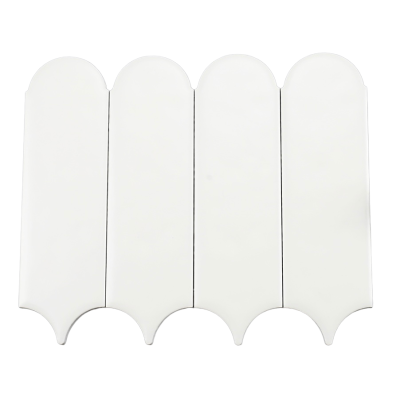 Feather White Matt 90x306mm