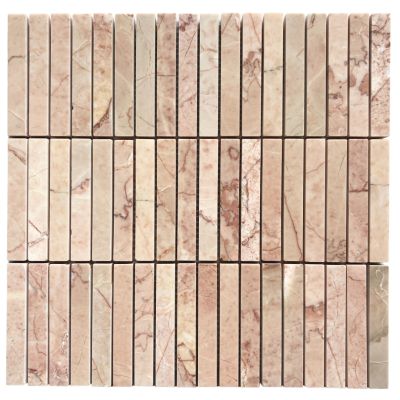 Rosso Stack Chip Size 15x98x10mm Sheet Size 298x305x10mm