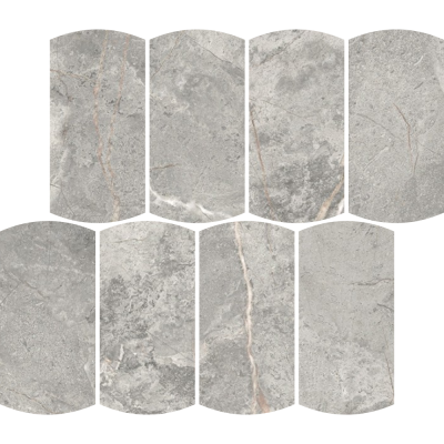 Kaolin Granito Grigio Mosaic-Arco SilkTec