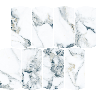 Kaolin Ice Jade Mosaic-Arco SilkTec