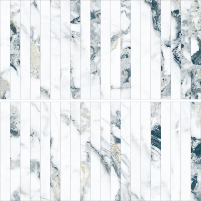 Kaolin Ice Jade Mosaic-Stix KitKat SilkTec