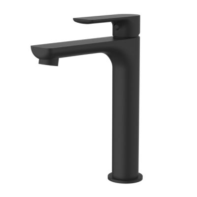 Nova Mid Rise Basin Mixer Matte Black