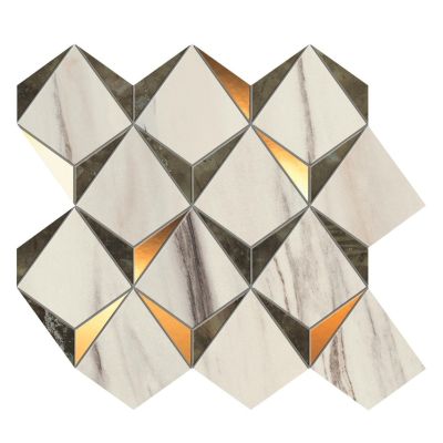 Marvel Dream Bianco-Green DiamondMosaic