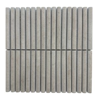 Mini Bamboo Utica Porcelain Chip Size 15x150x13mm Sheet Size 302x304mm