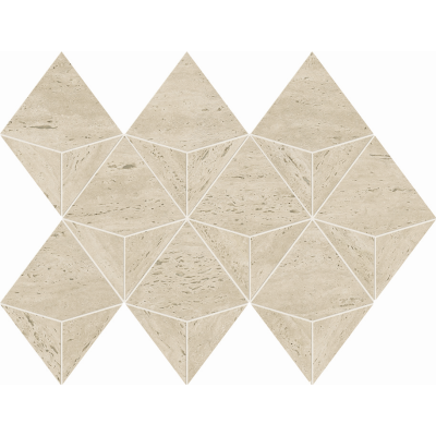 Marvel Travertine Pearl Mosaico Origami