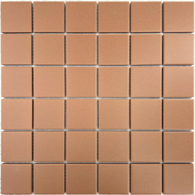Unglazed Series Terracotta Unglazed  Chip Size 48x48x5mm Sheet Size 306x606mm