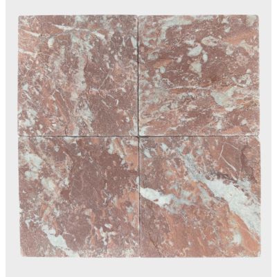 Red Rose Square Tumbled 