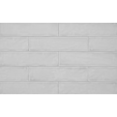 Aura Silver  Subway Ripple Irregular Edge