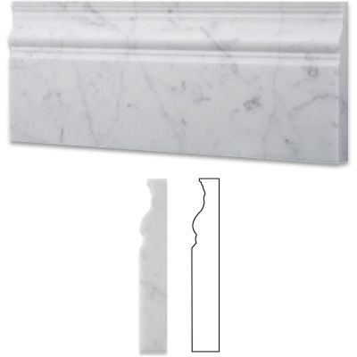 Carrara Skirting 610x120x18mm