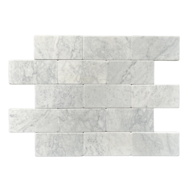 Subway Carrara Tumbled 150x75x10mm