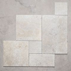 Aquitaine Silver Matt French Pattern