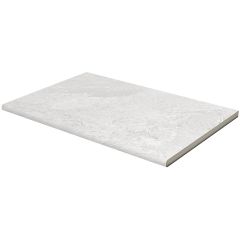 Rhythm White Bullnose-Round Edge