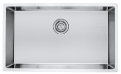 Coloured Single Bowl Sink 66L Stainless Steel