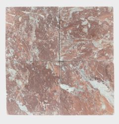 Red Rose Square Tumbled 